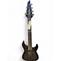 Used Jackson JS22Q-7 Trans Black Solid Body Electric Guitar Trans Black