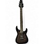 Used Jackson JS22Q7-DKA Trans Black Solid Body Electric Guitar Trans Black
