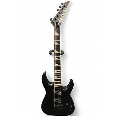 Used Jackson JS22R Dinky Black Solid Body Electric Guitar