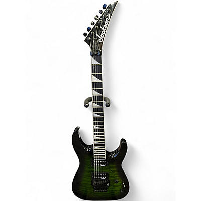 Used Jackson JS22R Dinky Green Solid Body Electric Guitar