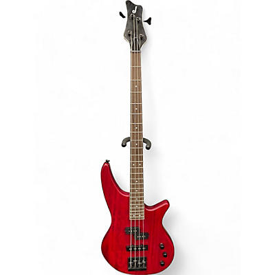 Used Jackson JS23  Satin Red Electric Bass Guitar