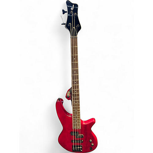 Used Jackson JS23 Spectra Bass Red Stain Electric Bass Guitar Red Stain