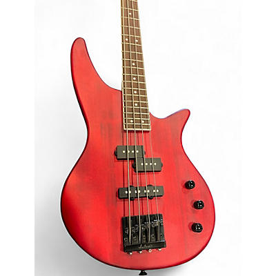 Used Jackson JS23 Spectra Red Stain Electric Bass Guitar