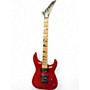 Used Jackson JS24 DKAM RED STAIN Solid Body Electric Guitar RED STAIN