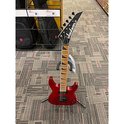 Jackson Used Jackson JS24 DKAM Red Stain Solid Body Electric Guitar