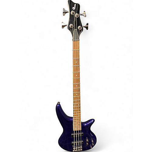 Used Jackson JS3 Concert Indigo Blue Electric Bass Guitar Indigo Blue