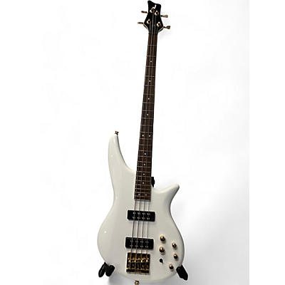 Jackson Used Jackson JS3 Concert Snow White Electric Bass Guitar