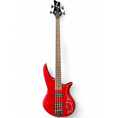 Used Jackson JS3  Metallic Red Electric Bass Guitar