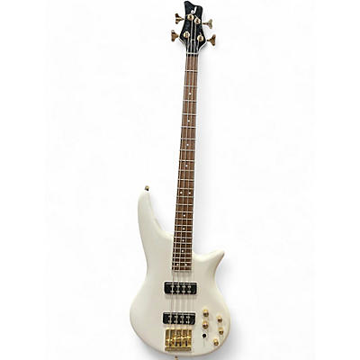 Used Jackson JS3 SPECTRA Alpine White Electric Bass Guitar