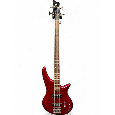 Used Jackson JS3 SPECTRA Metallic Red Electric Bass Guitar