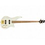 Used Jackson JS3 Spectra  Arctic White Electric Bass Guitar Arctic White