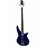 Used Jackson JS3 Spectra IV Indigo Blue Electric Bass Guitar Indigo Blue