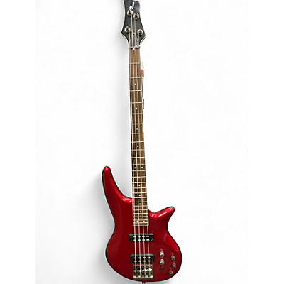 Used Jackson JS3 Spectra Red Electric Bass Guitar