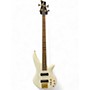 Used Jackson JS3 White Electric Bass Guitar White