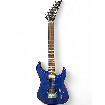 Used Jackson JS30 Blue Solid Body Electric Guitar