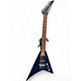 Used Jackson JS30KV King V Blue Solid Body Electric Guitar Blue