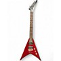 Used Jackson JS30KV King V Candy Apple Red Solid Body Electric Guitar Candy Apple Red