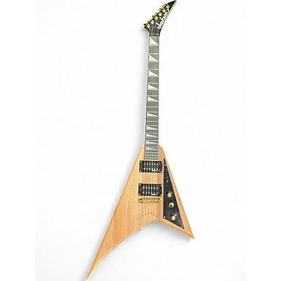 Used Jackson JS30KV King V Natural Solid Body Electric Guitar