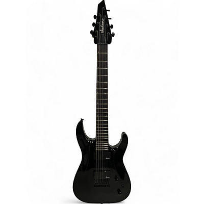 Used Jackson JS32-7 Dinky DKA 7 String Black Solid Body Electric Guitar