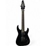 Used Jackson JS32-7 Dinky DKA 7 String Black Solid Body Electric Guitar Black