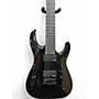 Used Jackson JS32-7 Dinky DKA 7 String Black Solid Body Electric Guitar Black