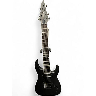 Used Jackson JS32-8 Dinky DKA 8 String Black Solid Body Electric Guitar