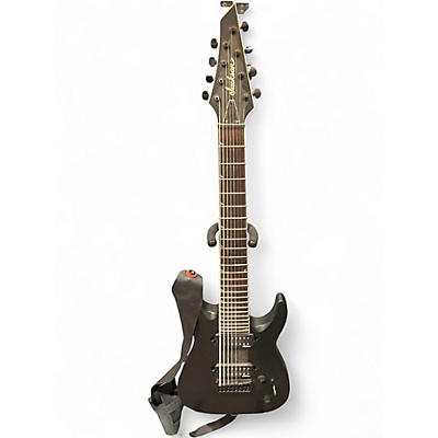 Used Jackson JS32-8 Dinky DKA 8 String Black Solid Body Electric Guitar