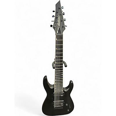 Used Jackson JS32-8 Dinky DKA 8 String Black Solid Body Electric Guitar