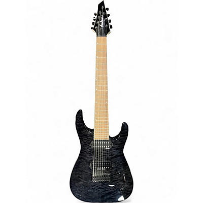 Used Jackson JS32-8 Dinky DKA 8 String Gray Solid Body Electric Guitar