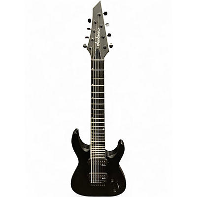 Used Jackson JS32-8 Dinky DKA 8 String Satin Black Solid Body Electric Guitar