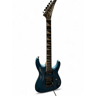 Used Jackson JS32  Blue Solid Body Electric Guitar