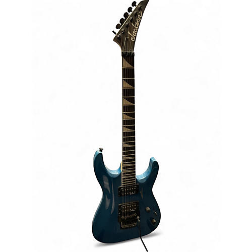 Used Jackson JS32  Blue Solid Body Electric Guitar Blue