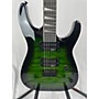 Used Jackson Used Jackson JS32 DKA HT Transparent Green Solid Body Electric Guitar Transparent Green