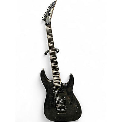 Used Jackson JS32 DKAP  Trans Black Solid Body Electric Guitar