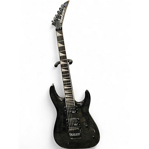 Used Jackson JS32 DKAP  Trans Black Solid Body Electric Guitar Trans Black