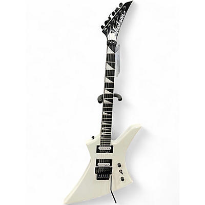 Used Jackson JS32 Dinky Alpine White Solid Body Electric Guitar