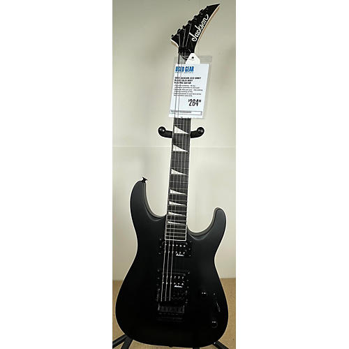 Jackson Used Jackson JS32 Dinky Black Solid Body Electric Guitar Black