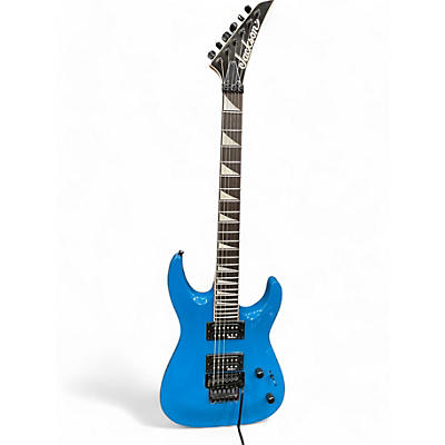 Jackson Used Jackson JS32 Dinky Blue Solid Body Electric Guitar