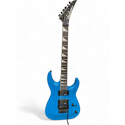 Jackson Used Jackson JS32 Dinky Blue Solid Body Electric Guitar Blue