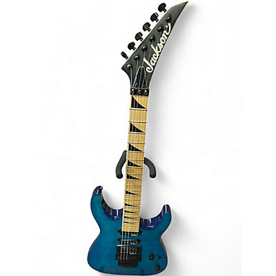 Used Jackson JS32 Dinky Blue Solid Body Electric Guitar