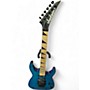 Used Jackson JS32 Dinky Blue Solid Body Electric Guitar Blue