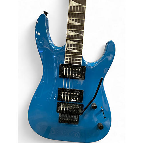 Used Jackson JS32 Dinky Blue Solid Body Electric Guitar Blue