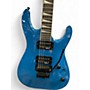 Used Jackson JS32 Dinky Blue Solid Body Electric Guitar Blue