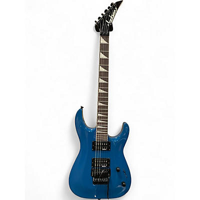 Used Jackson JS32 Dinky Blue Solid Body Electric Guitar