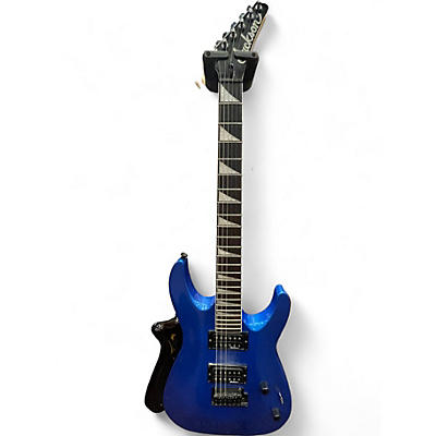 Used Jackson JS32 Dinky Blue Solid Body Electric Guitar