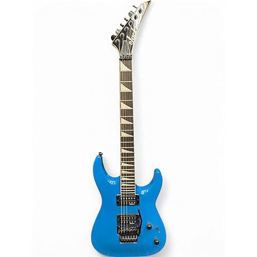 Used Jackson JS32 Dinky DKA Blue Solid Body Electric Guitar Blue