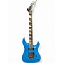 Used Jackson JS32 Dinky DKA Blue Solid Body Electric Guitar Blue