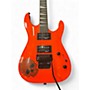 Used Jackson JS32 Dinky DKA Neon Orange Solid Body Electric Guitar Neon Orange