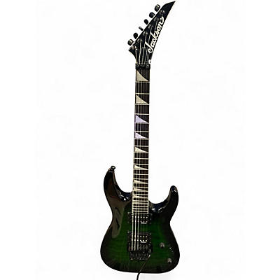 Used Jackson JS32 Dinky Green Solid Body Electric Guitar