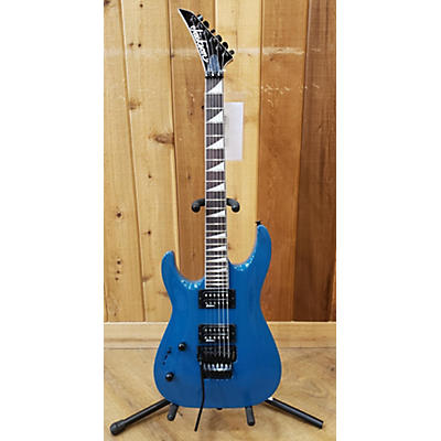 Jackson Used Jackson JS32 Dinky Left Handed Blue Electric Guitar